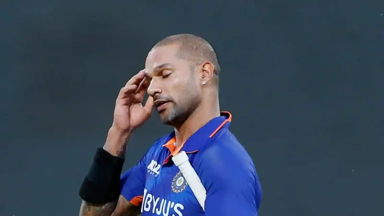Shikhar Dhawan Reacts After Being Dropped from the Indian Squad for the Sri Lanka Series